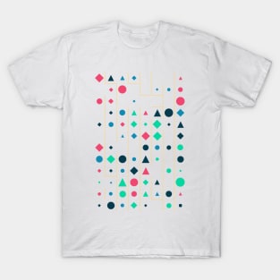 Amazing Geometric Animated Shape Pattern #3 T-Shirt